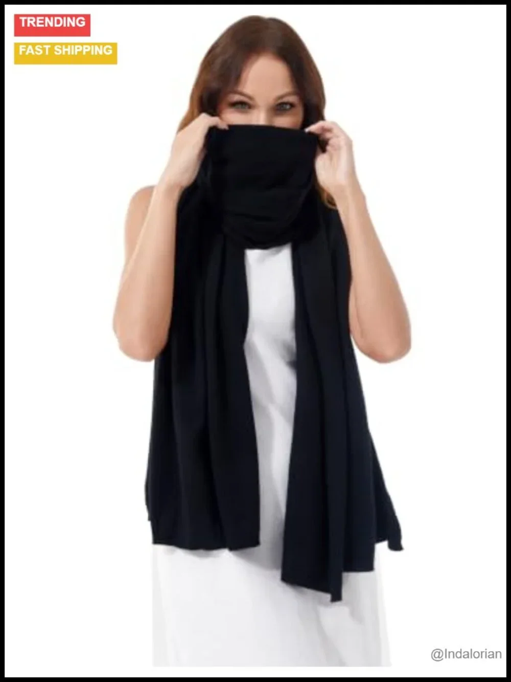 Cashmere Blend Wrap Shawl Pashmina Stole All-Season Travel Office